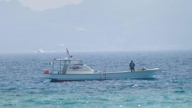 Beach creampie asian Hina Maeda fucks outdoors